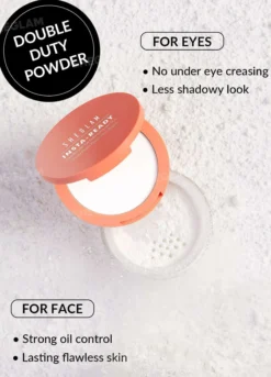 Cipria fissante viso e occhi Insta-Ready Duo – Translucent