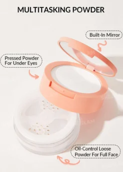 Cipria fissante viso e occhi Insta-Ready Duo – Translucent