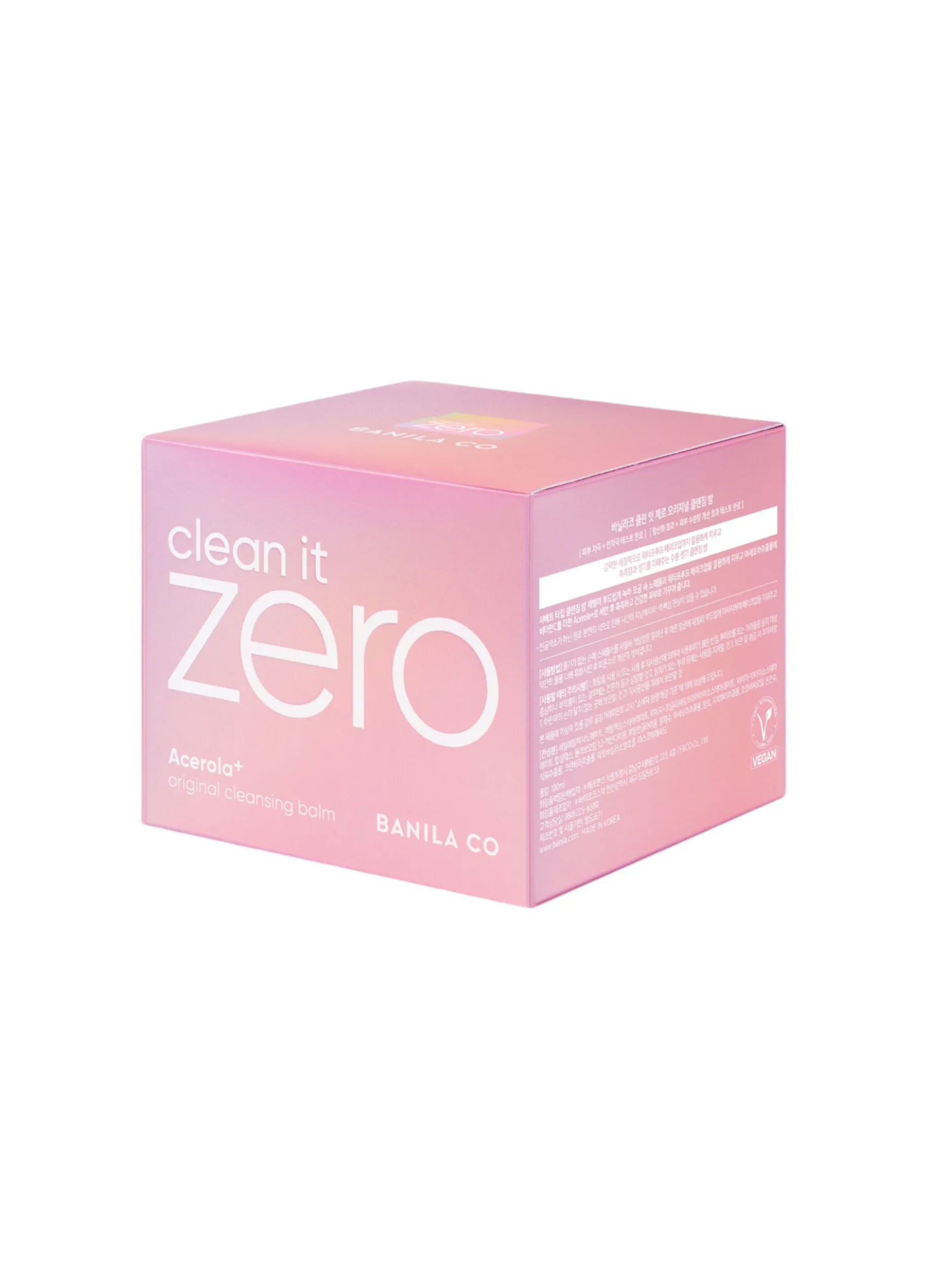 Clean it Zero Cleansing Balm Original (EU) - skincare coreana