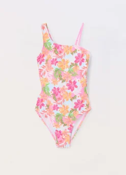 Costume intero floreale ragazza