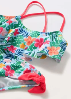 Costume bikini con stampa bambina