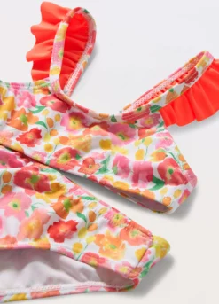 Costume bikini floreale neonata