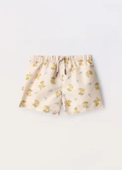 Costume boxer con stampa neonato