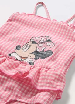 Costume intero a quadri neonata