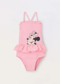 Costume intero a quadri neonata