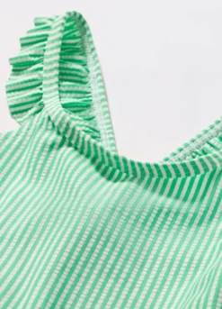 Costume intero a righe neonata