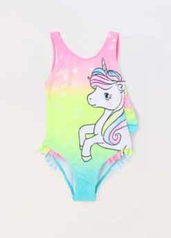 Costume intero con stampa bambina