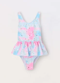 Costume intero con stampa bambina