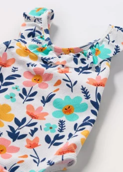 Costume intero florale neonata