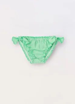 Costume slip a righe neonata