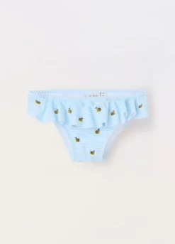 Costume slip con rouches neonata