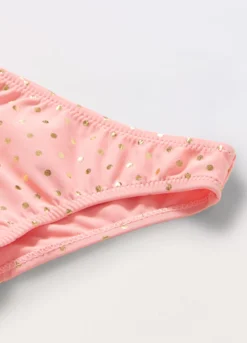 Costume slip con stampa bambina