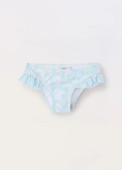 Costume slip con stampa bambina