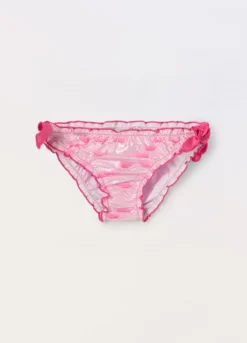 Costume slip con stampa bambina