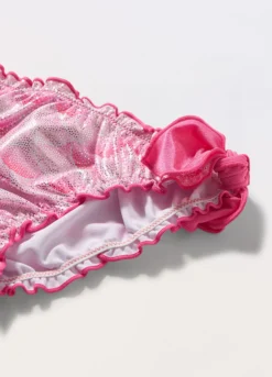 Costume slip con stampa bambina
