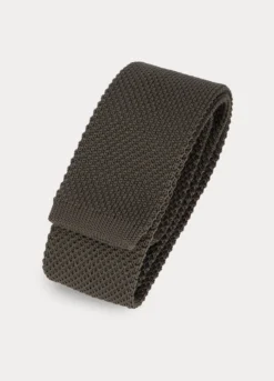 Cravatta ultra slim in maglia uomo