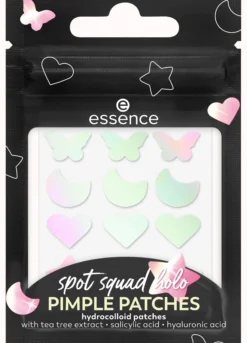 Essence SPOT SQUAD HOLO PIMPLE PATCHES cerotti imperfezioni viso 10
