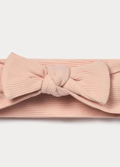 Fascetta in costina di cotone stretch neonata