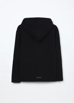 Felpa full zip misto cotone ragazzo