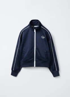 Felpa full zip ragazza