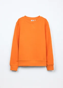 Felpa in french terry di puro cotone bambino