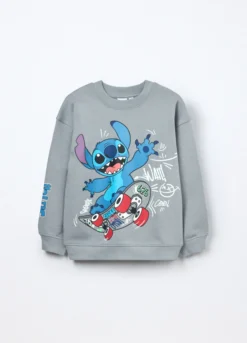 Felpa in french terry di puro cotone bambino