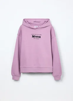 Felpa in puro cotone ragazza