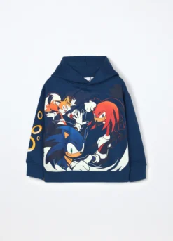 Felpa Sonic misto cotone bambino