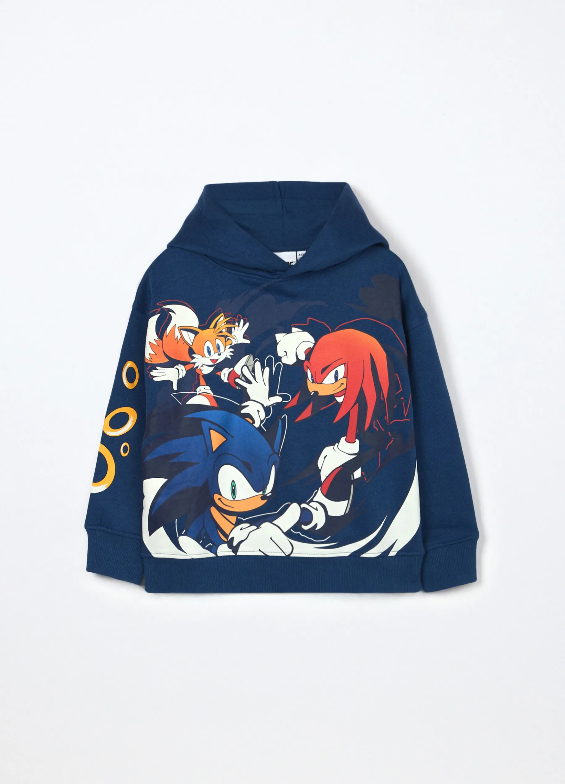 Felpa Sonic misto cotone bambino
