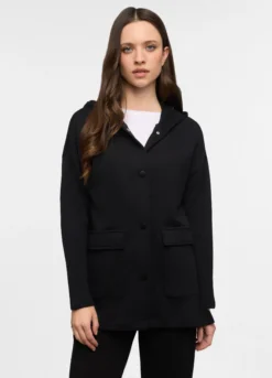 Felpa con cappuccio donna