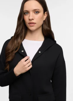 Felpa con cappuccio donna