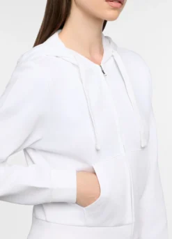 Felpa cropped fit in french terry donna