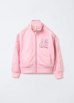 Felpa Disney full zip bambina