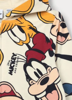 Felpa Disney in french terry di puro cotone