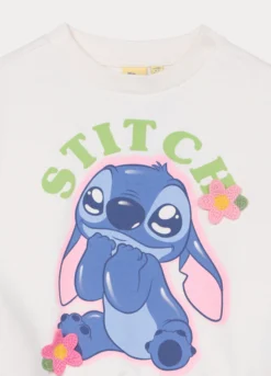 Felpa Disney in french terry misto cotone bambina