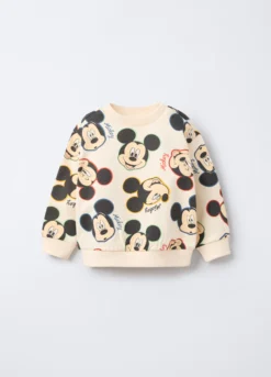Felpa Disney in puro cotone garzato bimbo