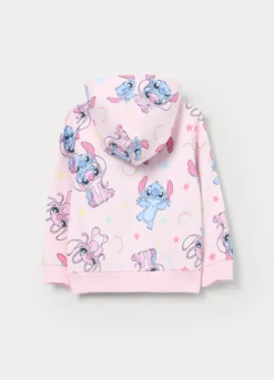 Felpa full zip con cappuccio bimba