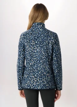 Felpa full zip in pile donna Holistic fitness