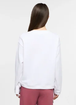 Felpa girocollo donna