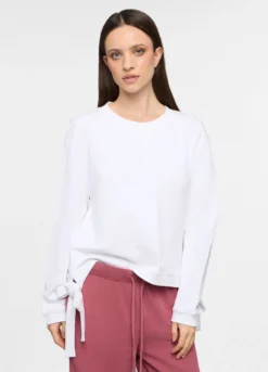 Felpa girocollo donna