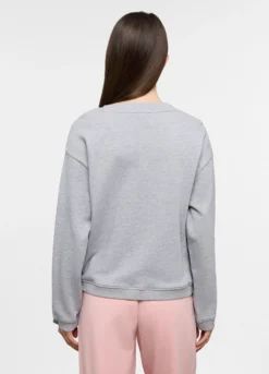 Felpa girocollo donna