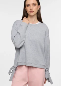 Felpa girocollo donna