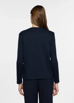 Felpa girocollo in french terry donna
