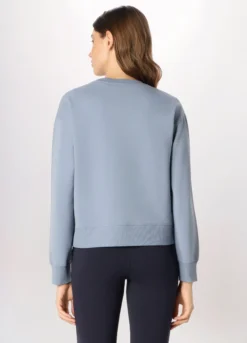 Felpa in cotone stretch Holistic fitness donna