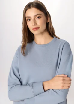 Felpa in cotone stretch Holistic fitness donna