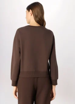 Felpa in cotone stretch Holistic fitness donna