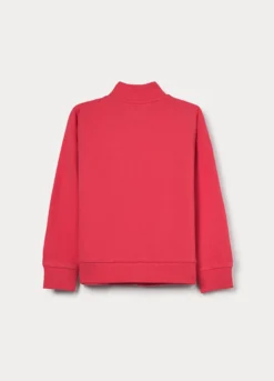 Felpa in french terry di cotone stretch bambina
