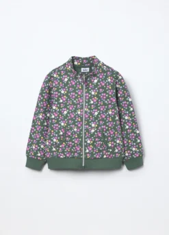 Felpa in french terry di cotone stretch bambina