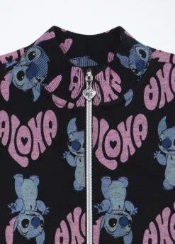 Felpa in french terry di misto cotone bambina