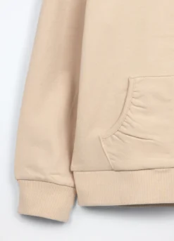 Felpa in french terry stretch bambina